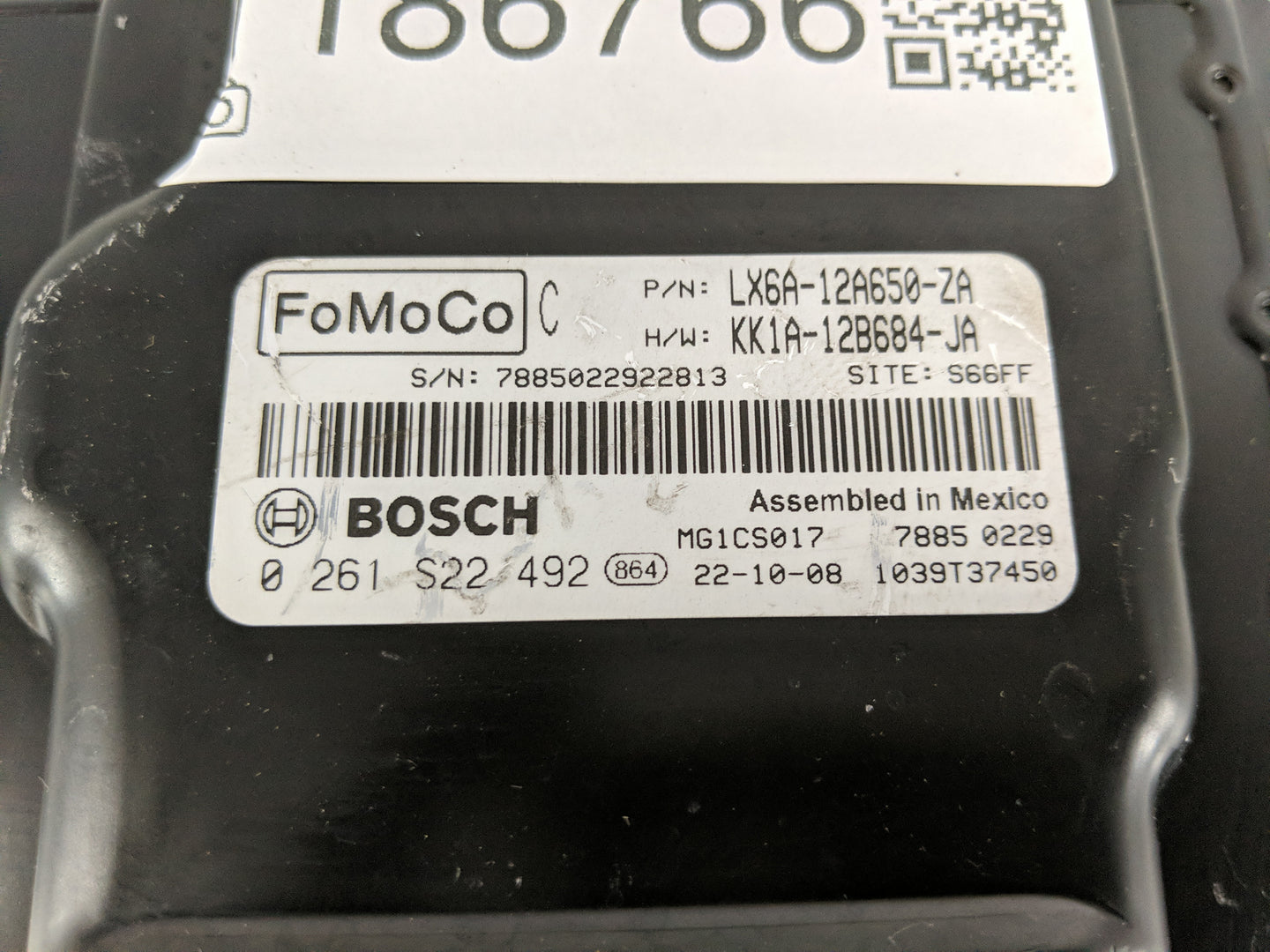 2020-2022 Ford Escape PCM Engine Control Computer ECU ECM PCU OEM P/N:LX6A-12A650-YA LX6A-12A650-ZA Fits Fits 2020 2021 2022