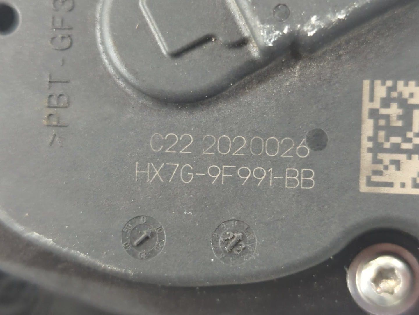 2020 Ford Escape Throttle Body P/N:HX7G-9F991-BB Fits Fits 2021 2022 OEM Used Auto Parts - Oemusedautoparts1.com