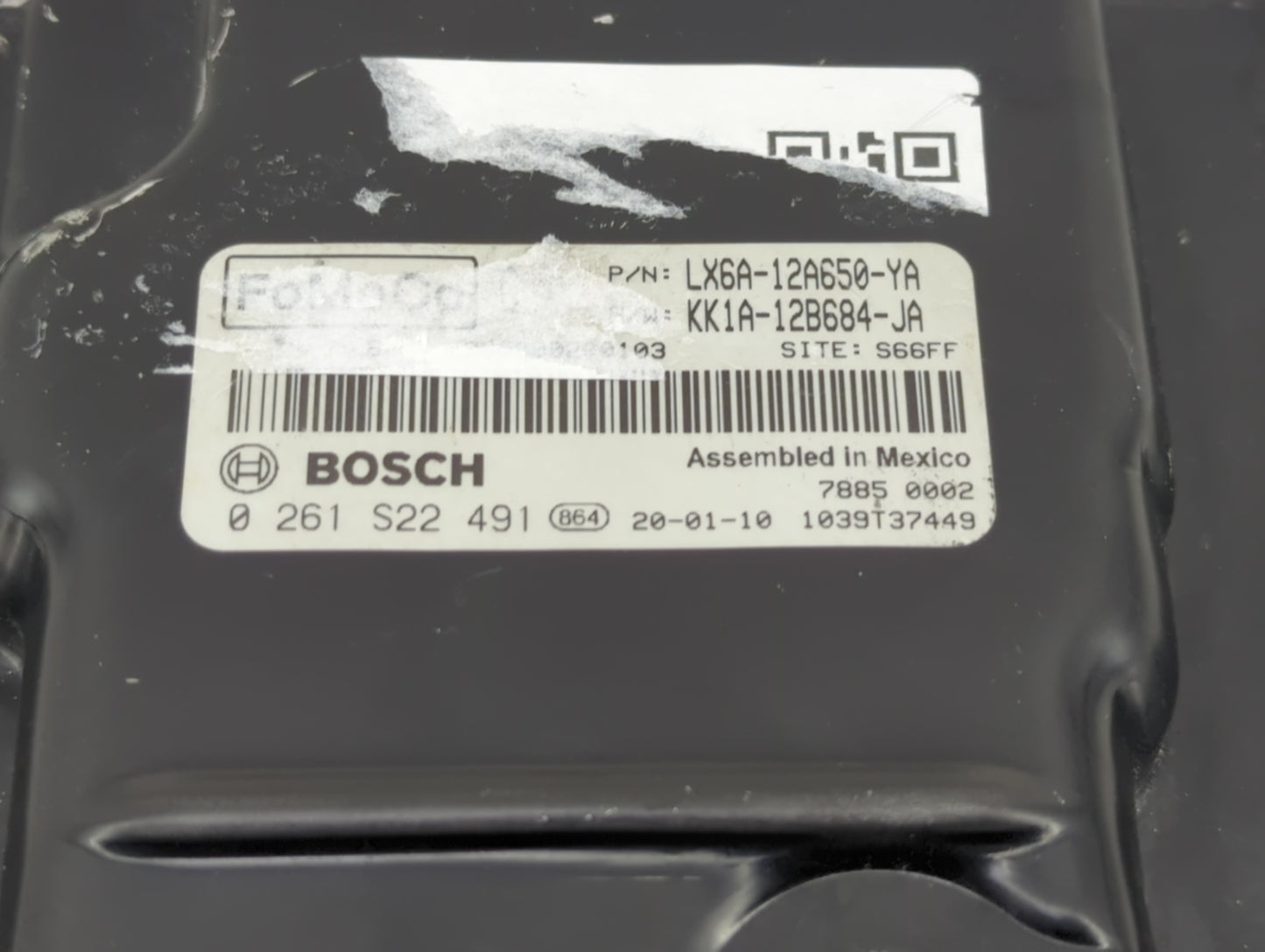 2020-2022 Ford Escape PCM Engine Control Computer ECU ECM PCU OEM P/N:KK1A-12B684-JA Fits Fits 2020 2021 2022 OEM Used Auto 