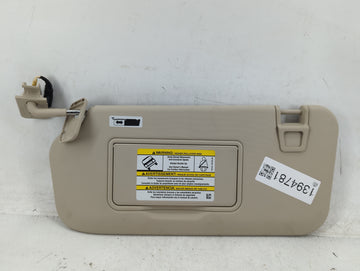 2020 Ford Escape Sun Visor Shade Replacement Driver Left Mirror Fits OEM Used Auto Parts - Oemusedautoparts1.com