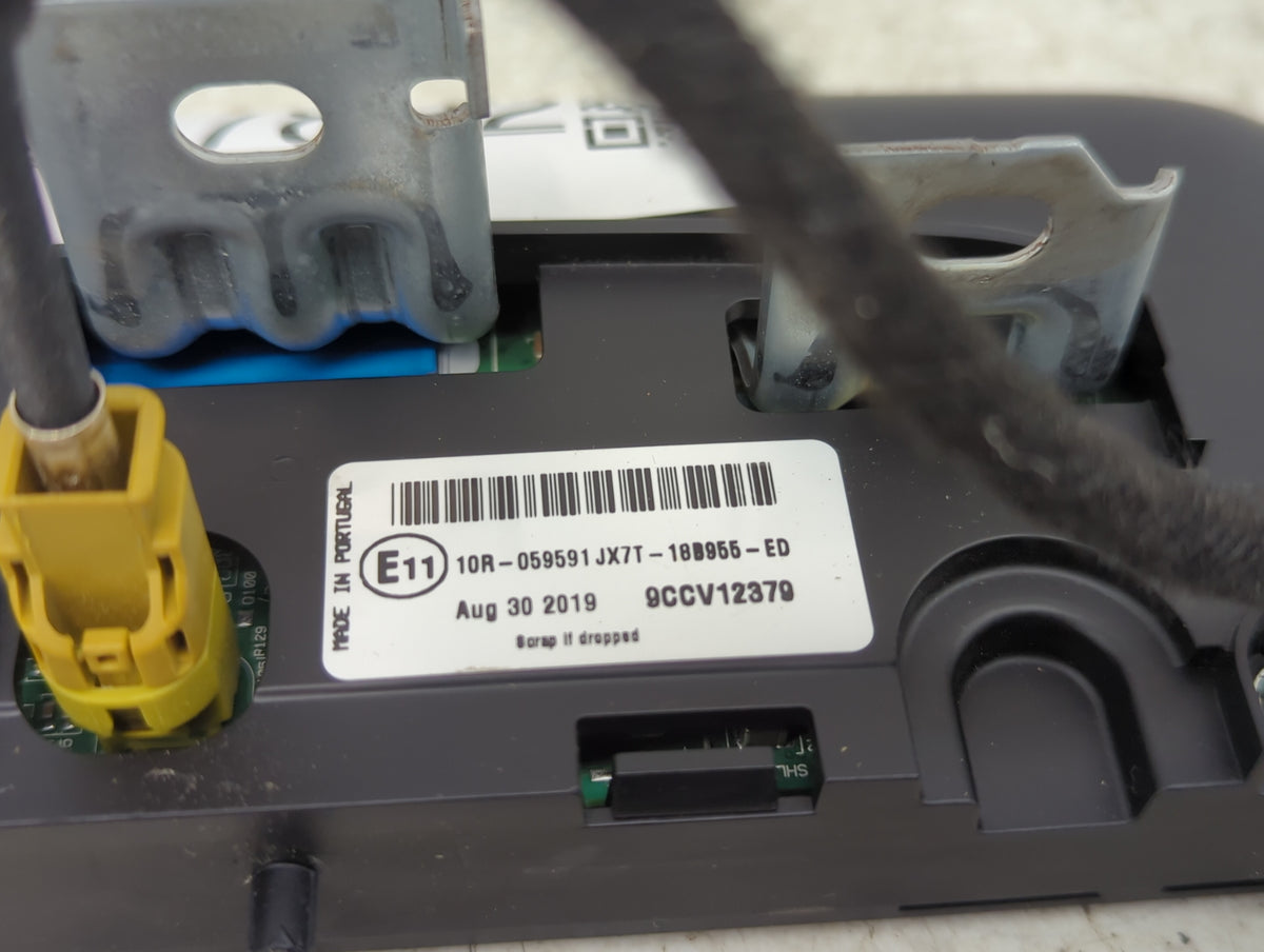 2020-2022 Ford Escape Information Radio Display Screen Black - Oemusedautoparts1.com