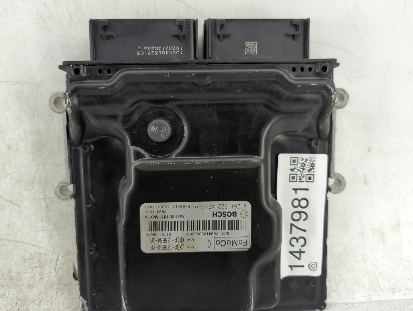 2020-2022 Ford Escape PCM Engine Control Computer ECU ECM PCU OEM P/N:LX6A-12A650-YA, KK1A-12B684-JA, 0261S22491 Fits OEM Us