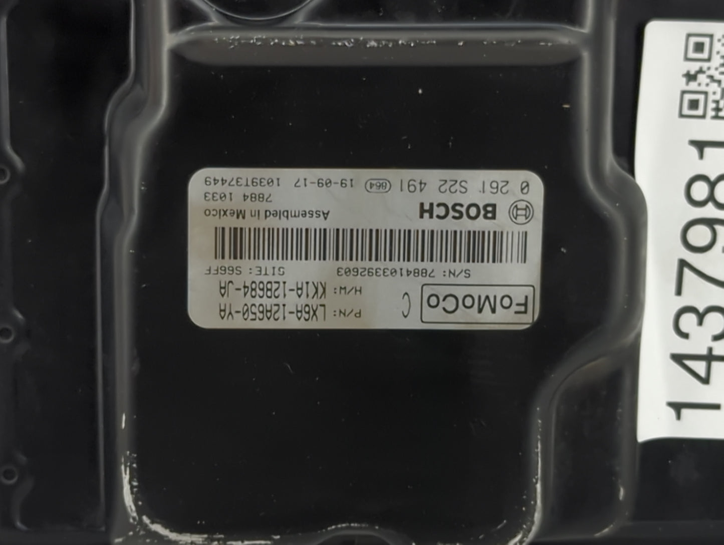 2020-2022 Ford Escape PCM Engine Control Computer ECU ECM PCU OEM P/N:LX6A-12A650-YA, KK1A-12B684-JA, 0261S22491 Fits OEM Us