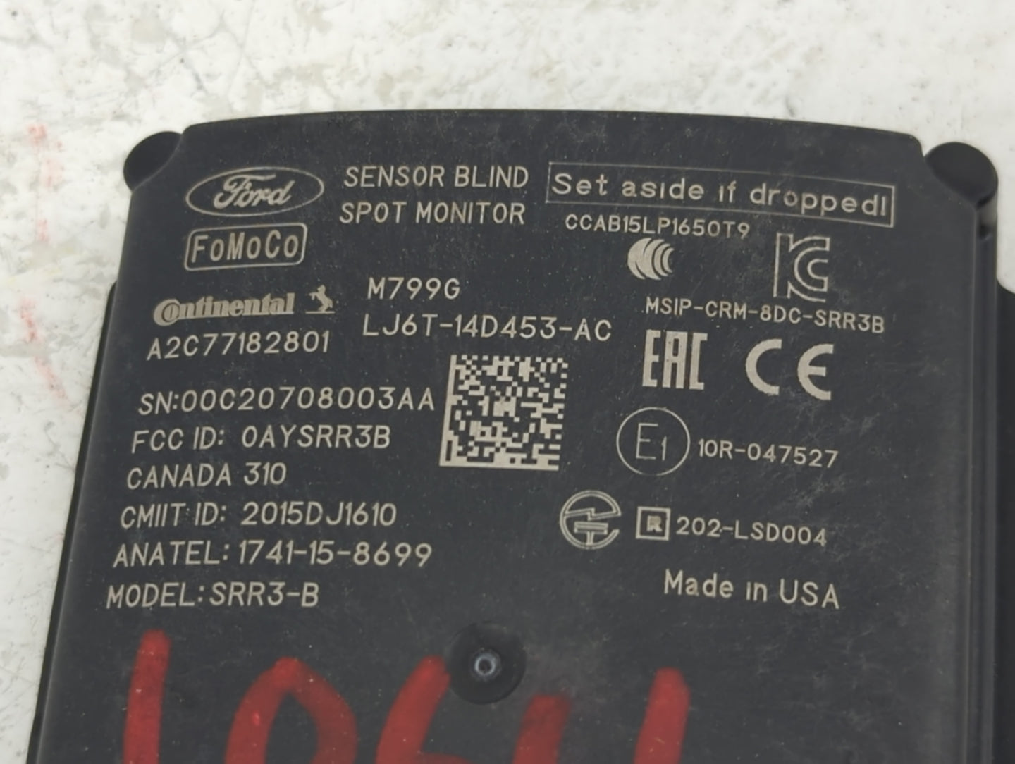2020-2022 Ford Escape Back Up Sensor Backup Camera 1460458 - Oemusedautoparts1.com