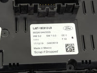 2020-2022 Ford Escape Climate Control Module Temperature AC/Heater Replacement P/N:LJ6T-18C612-LB 90026-544/0005 Fits OEM Us