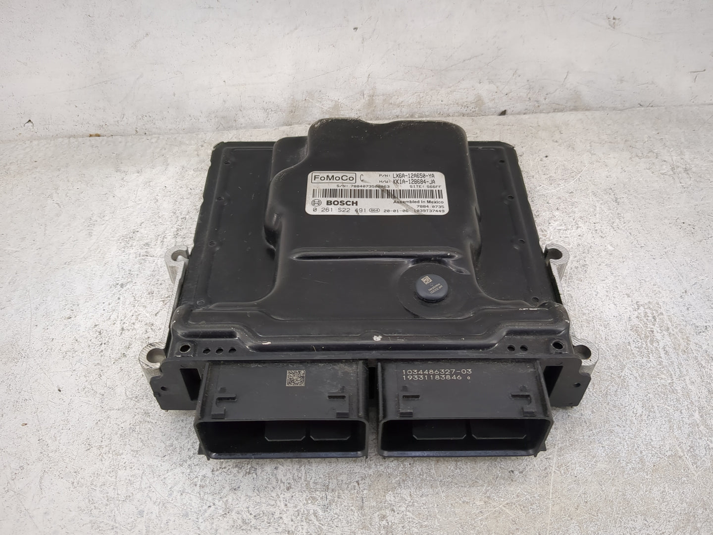 2020-2022 Ford Escape PCM Engine Control Computer ECU ECM PCU OEM P/N:LX6A-12A650-YA KK1A-12B684-JA Fits Fits 2020 2021 2022