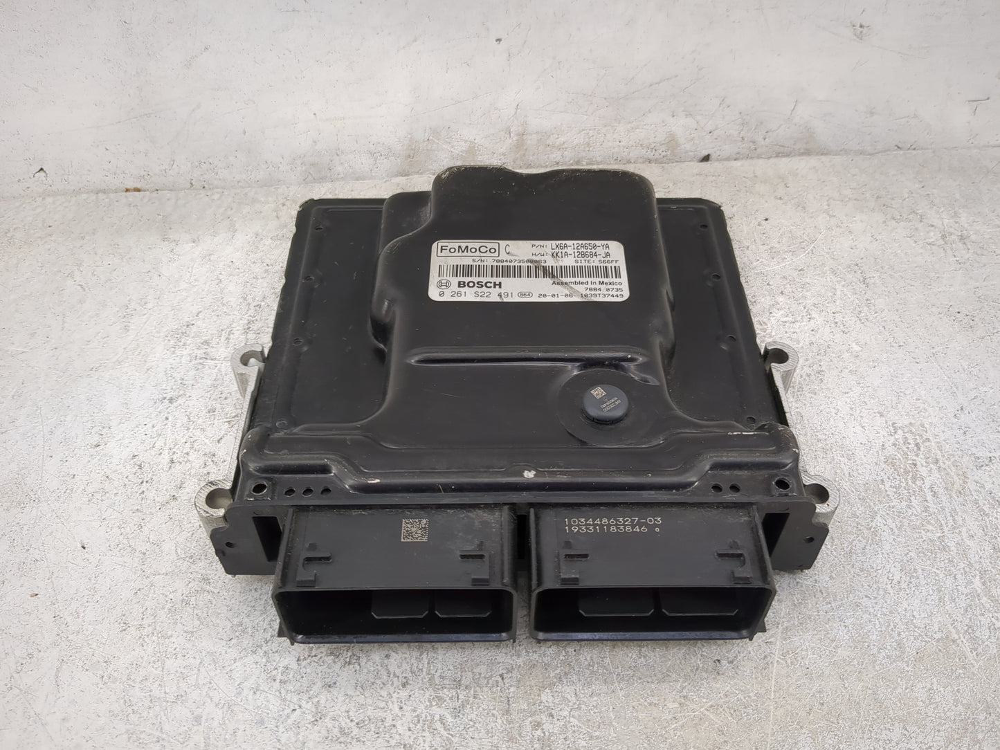 2020-2022 Ford Escape PCM Engine Control Computer ECU ECM PCU OEM P/N:LX6A-12A650-YA KK1A-12B684-JA Fits Fits 2020 2021 2022