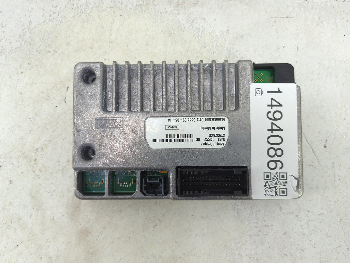 2013-2014 Ford Escape Communication Control Module 1494086 - Oemusedautoparts1.com