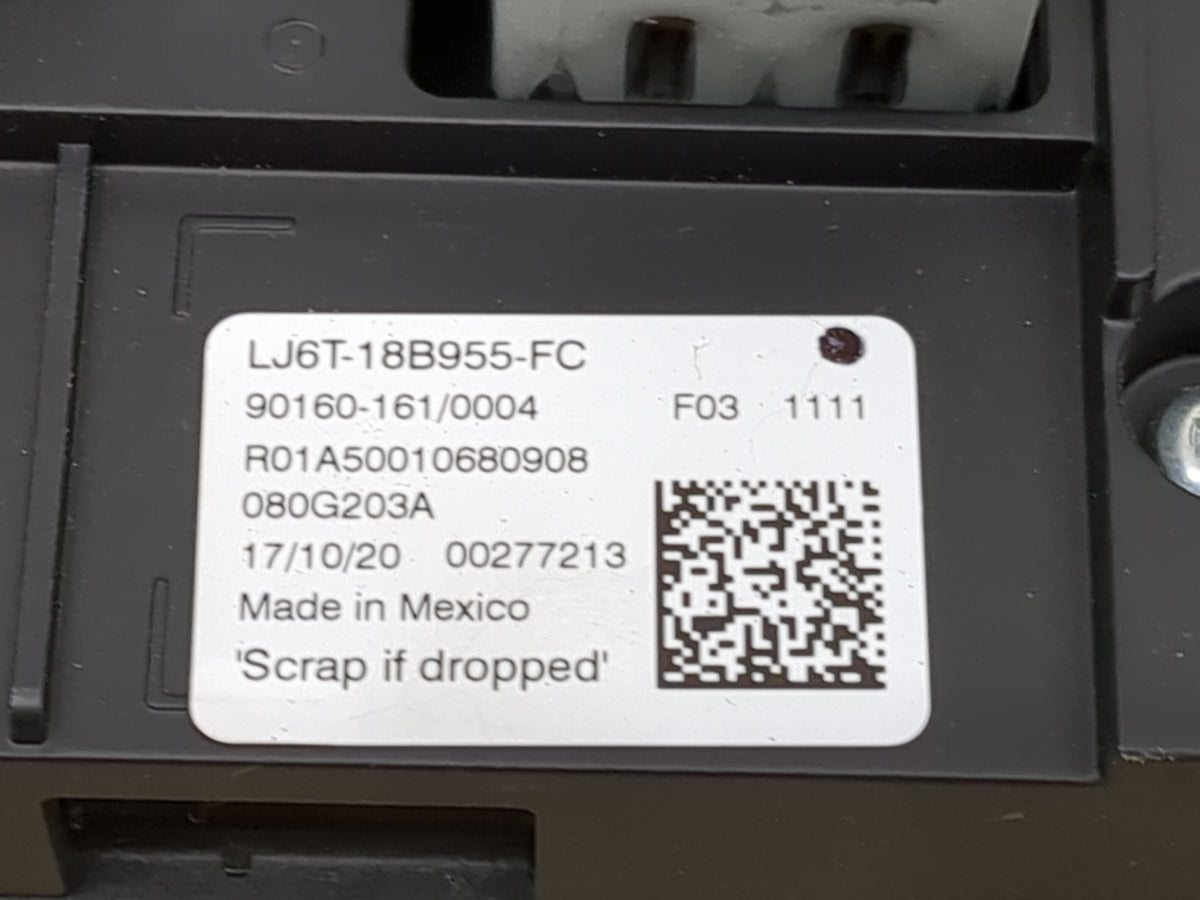 2020-2020 Ford Escape Information Radio Display Screen Black 1520170 - Oemusedautoparts1.com