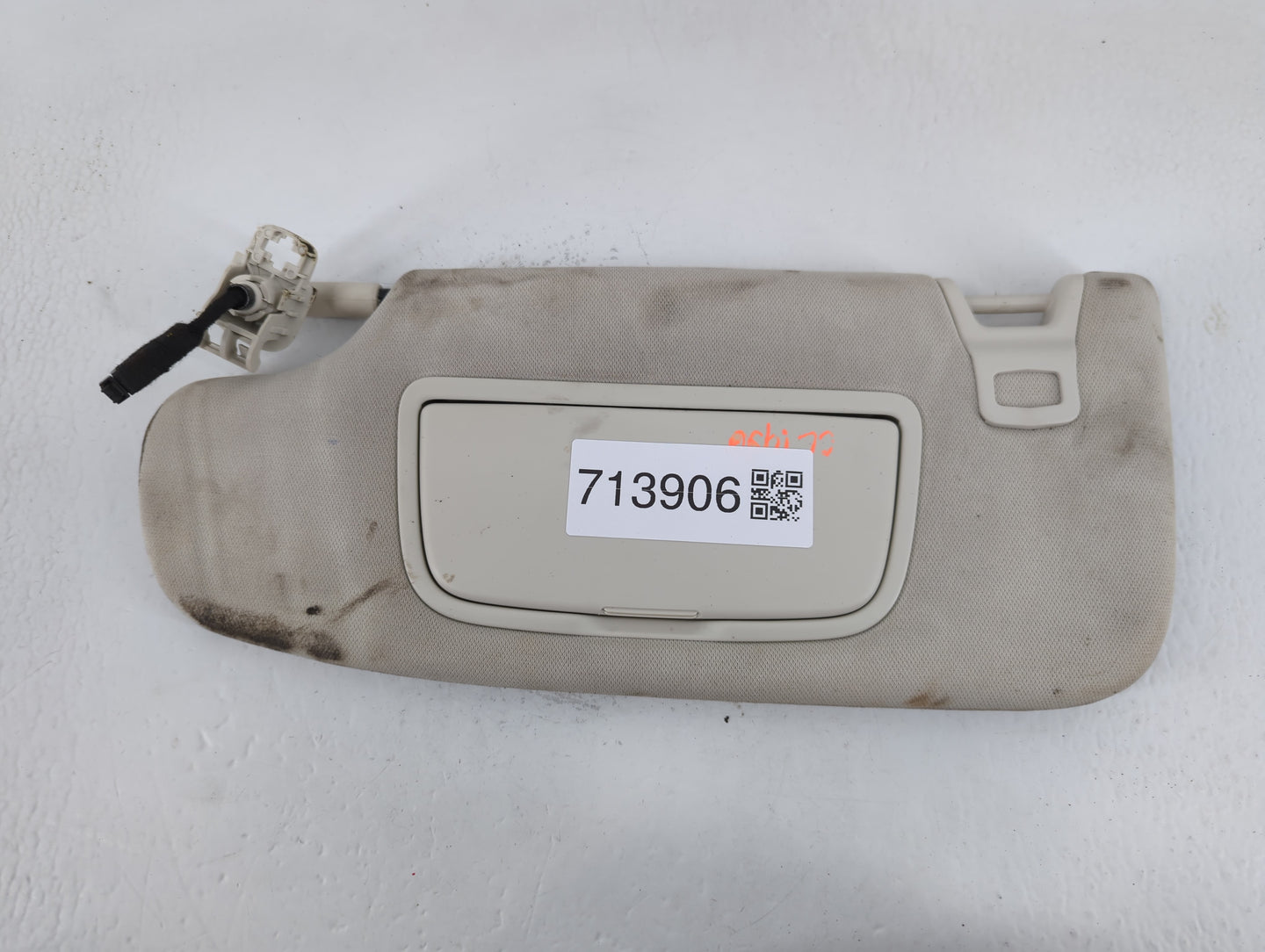 2020 Ford Escape Sun Visor Shade Replacement Driver Left Mirror Fits OEM Used Auto Parts - Oemusedautoparts1.com