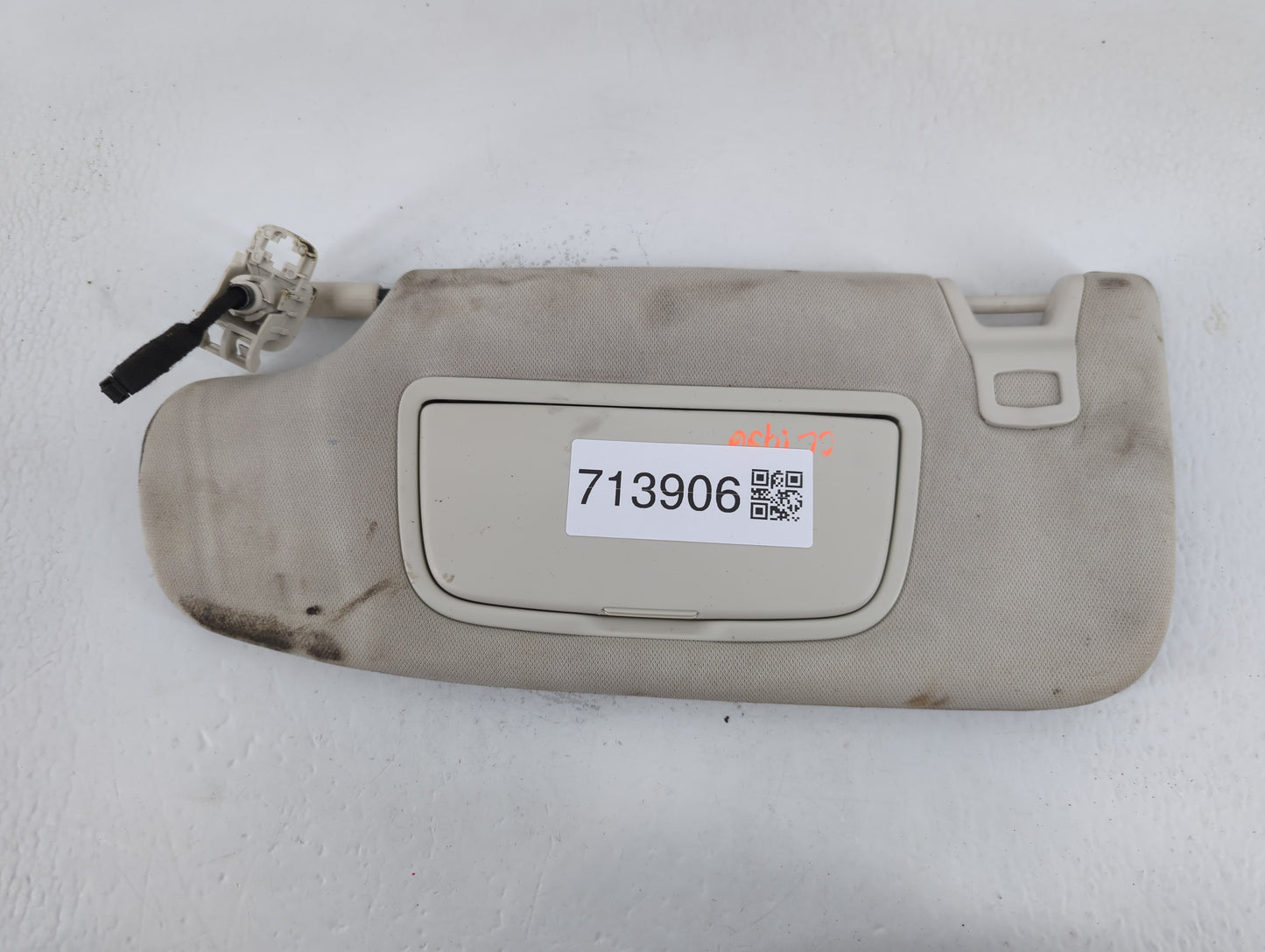 2020 Ford Escape Sun Visor Shade Replacement Driver Left Mirror Fits OEM Used Auto Parts - Oemusedautoparts1.com