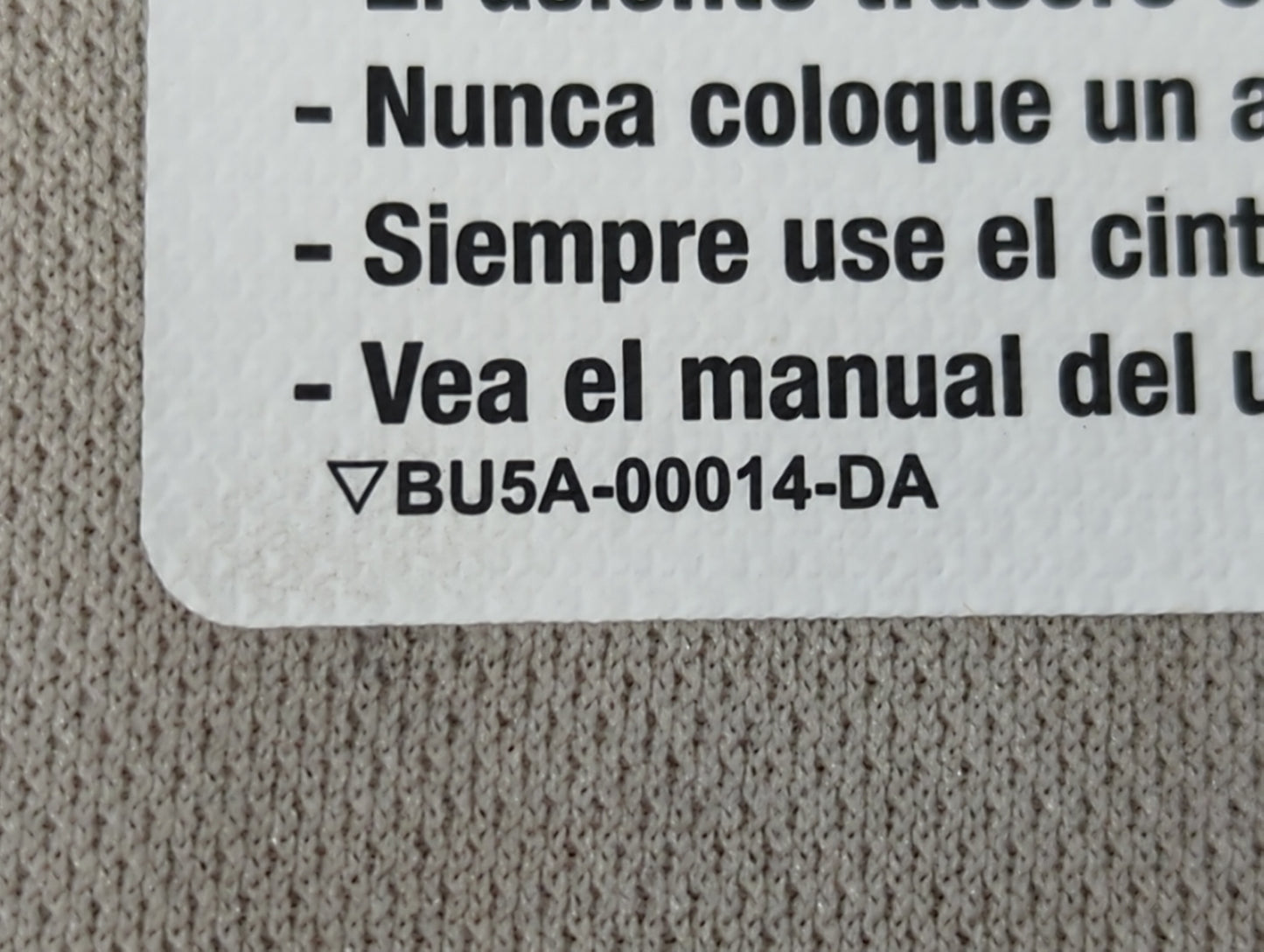 2020 Ford Escape Sun Visor Shade Replacement Driver Left Mirror Fits OEM Used Auto Parts - Oemusedautoparts1.com