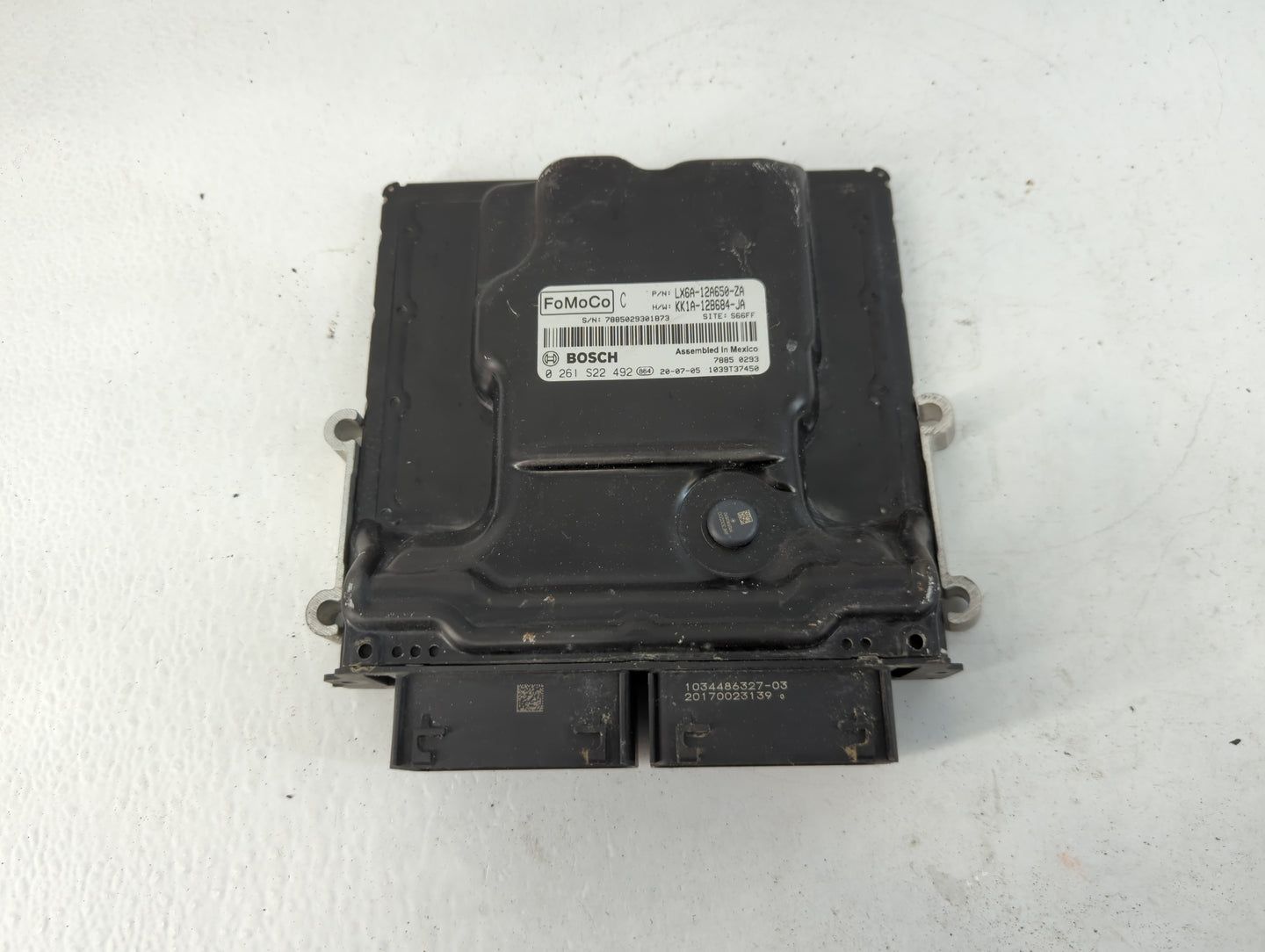 2020-2022 Ford Escape PCM Engine Control Computer ECU ECM PCU OEM P/N:LC6A-12A650-ZA 0 261 S22 491 Fits Fits 2020 2021 2022 