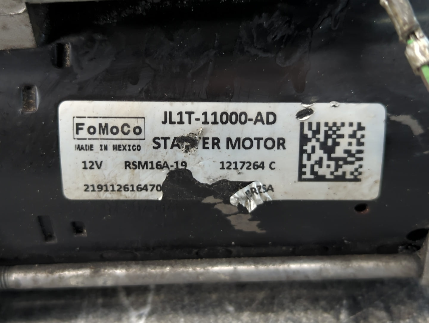 2018-2021 Ford Expedition Car Starter Motor Solenoid OEM P/N:JL1T-11000-AD Fits Fits 2018 2019 2020 2021 OEM Used Auto Parts