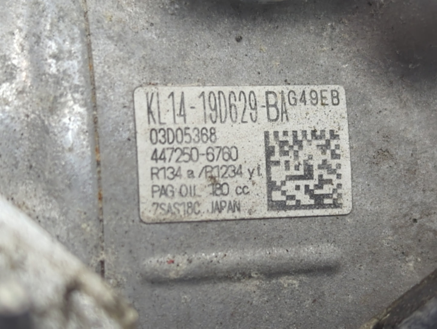 2018-2021 Ford Expedition Air Conditioning A/c Ac Compressor Oem - Oemusedautoparts1.com