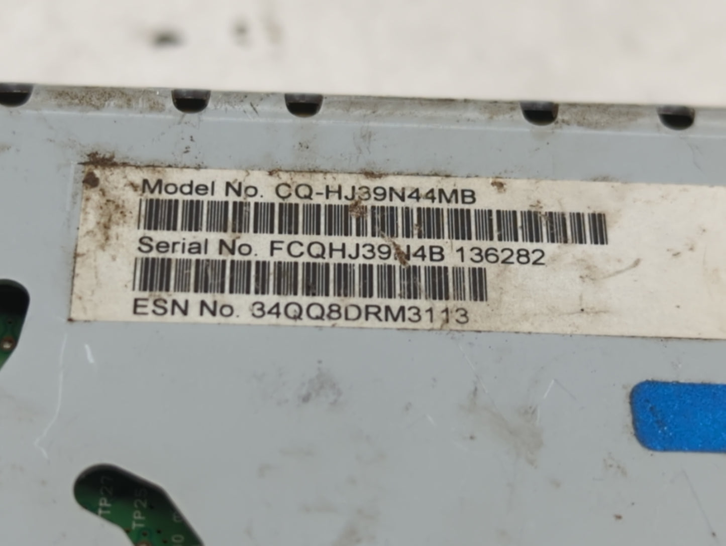 2018-2021 Ford Expedition Radio AM FM Cd Player Receiver Replacement P/N:CQ-HJ39N44MB FCQHJ39N4B Fits Fits 2018 2019 2020 20