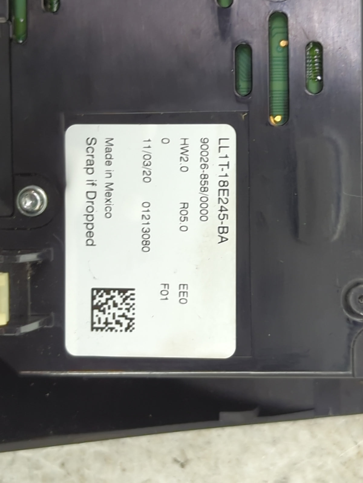 2018-2021 Ford Expedition Climate Control Module Temperature AC/Heater Replacement P/N:LL1T-18E245-BA 90026-858/0000 Fits OE
