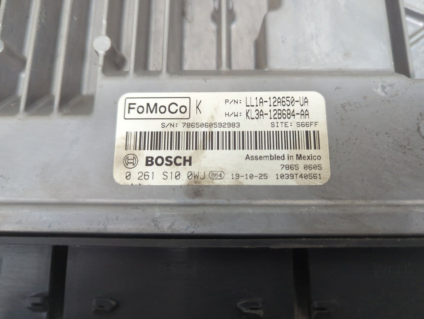 2020-2021 Ford Expedition PCM Engine Control Computer ECU ECM PCU OEM P/N:LL1A-12A650-UA KL3A-12B684-AA Fits Fits 2020 2021 