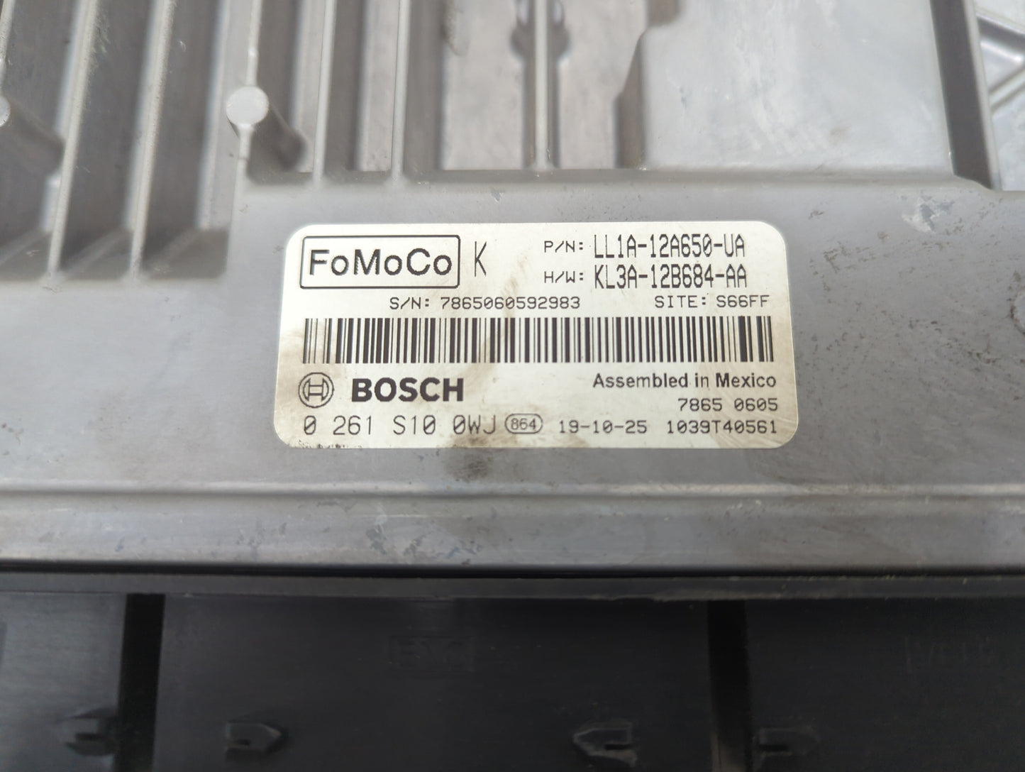 2020-2021 Ford Expedition PCM Engine Control Computer ECU ECM PCU OEM P/N:LL1A-12A650-UA KL3A-12B684-AA Fits Fits 2020 2021 