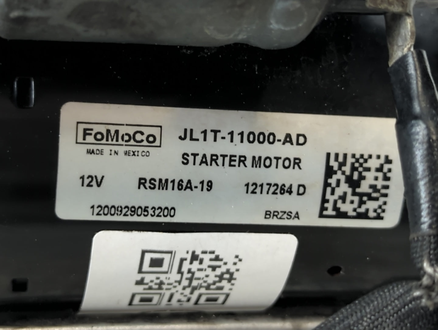2018-2021 Ford Expedition Car Starter Motor Solenoid OEM P/N:JL1T-11000-AD Fits Fits 2018 2019 2020 2021 OEM Used Auto Parts