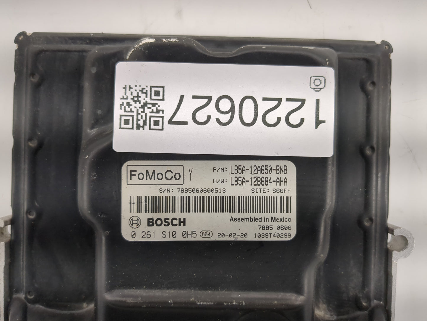 2020-2021 Ford Explorer PCM Engine Control Computer ECU ECM PCU OEM P/N:LB5A-12A650-BNB Fits Fits 2020 2021 OEM Used Auto Pa