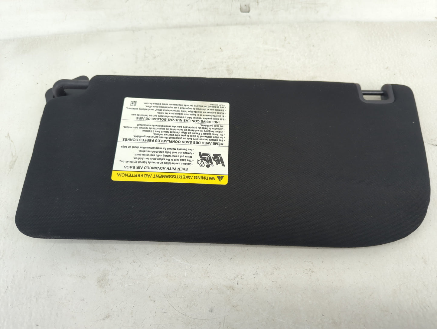2020 Ford Explorer Sun Visor Shade Replacement Passenger Right Mirror Fits OEM Used Auto Parts - Oemusedautoparts1.com