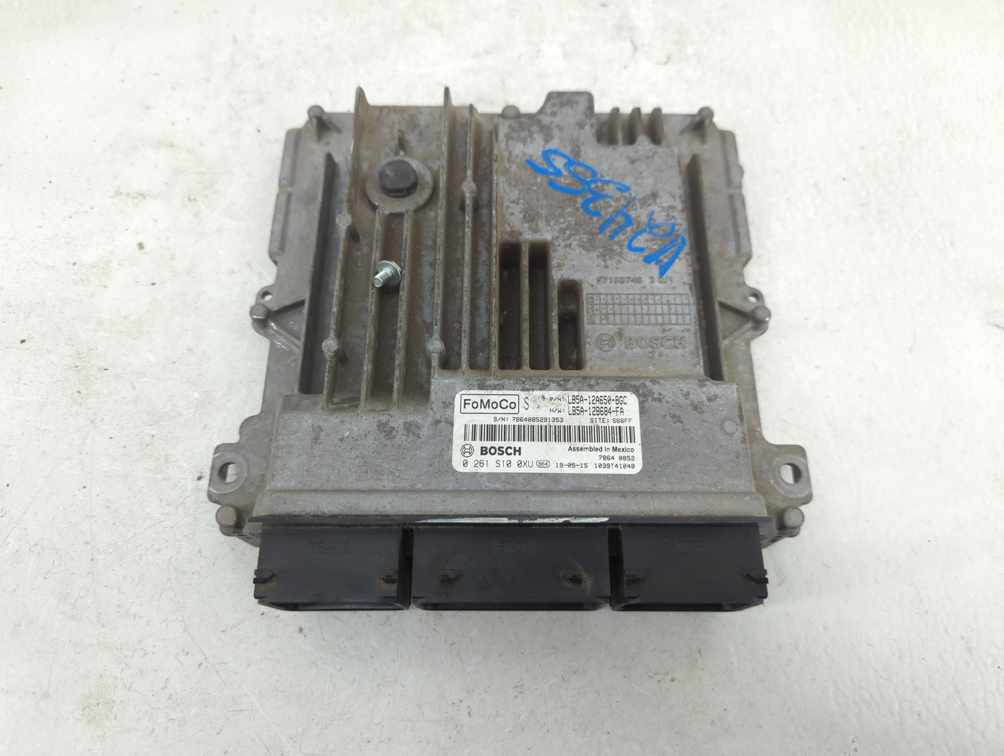 2020-2022 Ford Explorer PCM Engine Control Computer ECU ECM PCU OEM P/N:LB5A-12A650-BGC 0 261 S10 0XU Fits Fits 2020 2021 20