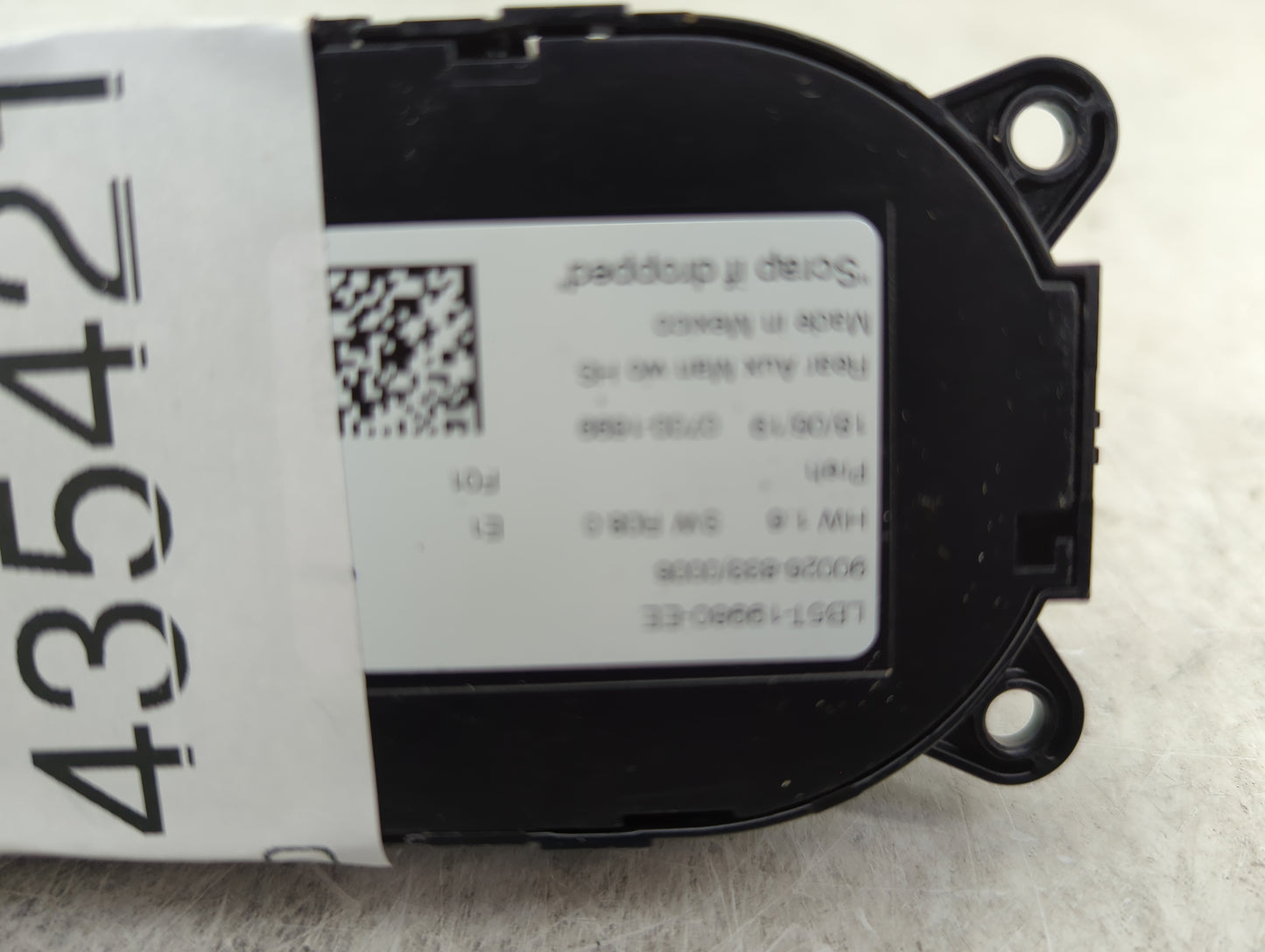 2020 Ford Explorer Climate Control Module Temperature AC/Heater Replacement P/N:LB5T-19980-EE 90026-633/0006 Fits OEM Used A