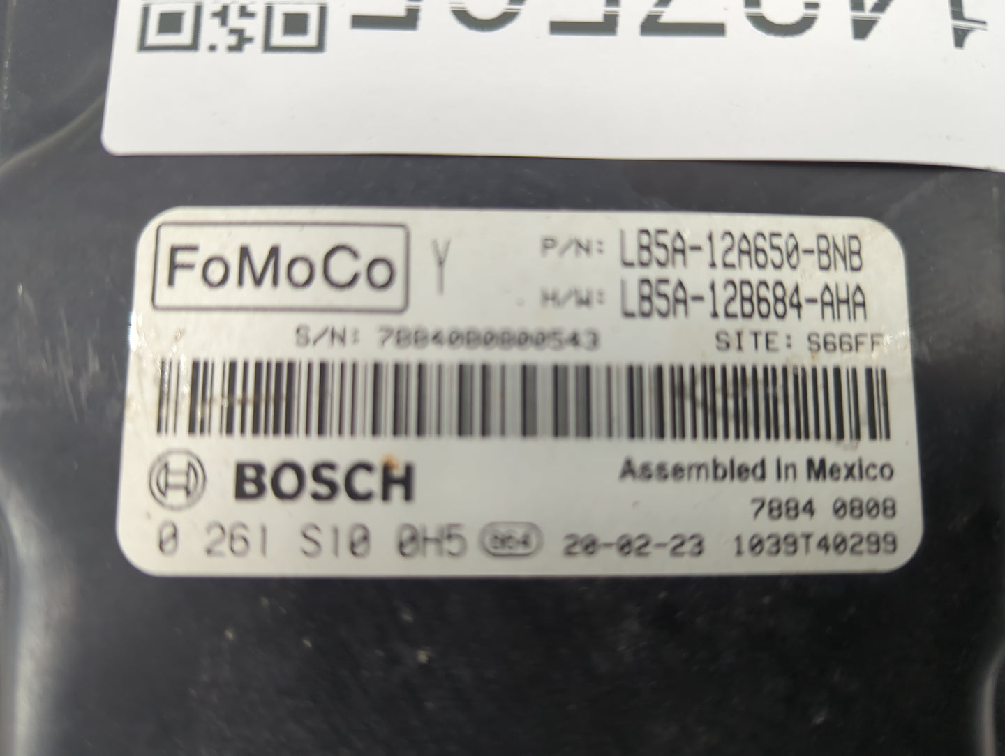 2020-2021 Ford Explorer PCM Engine Control Computer ECU ECM PCU OEM P/N:LB5A-12A650-BNB LB5A-12B684-AHA Fits Fits 2020 2021 