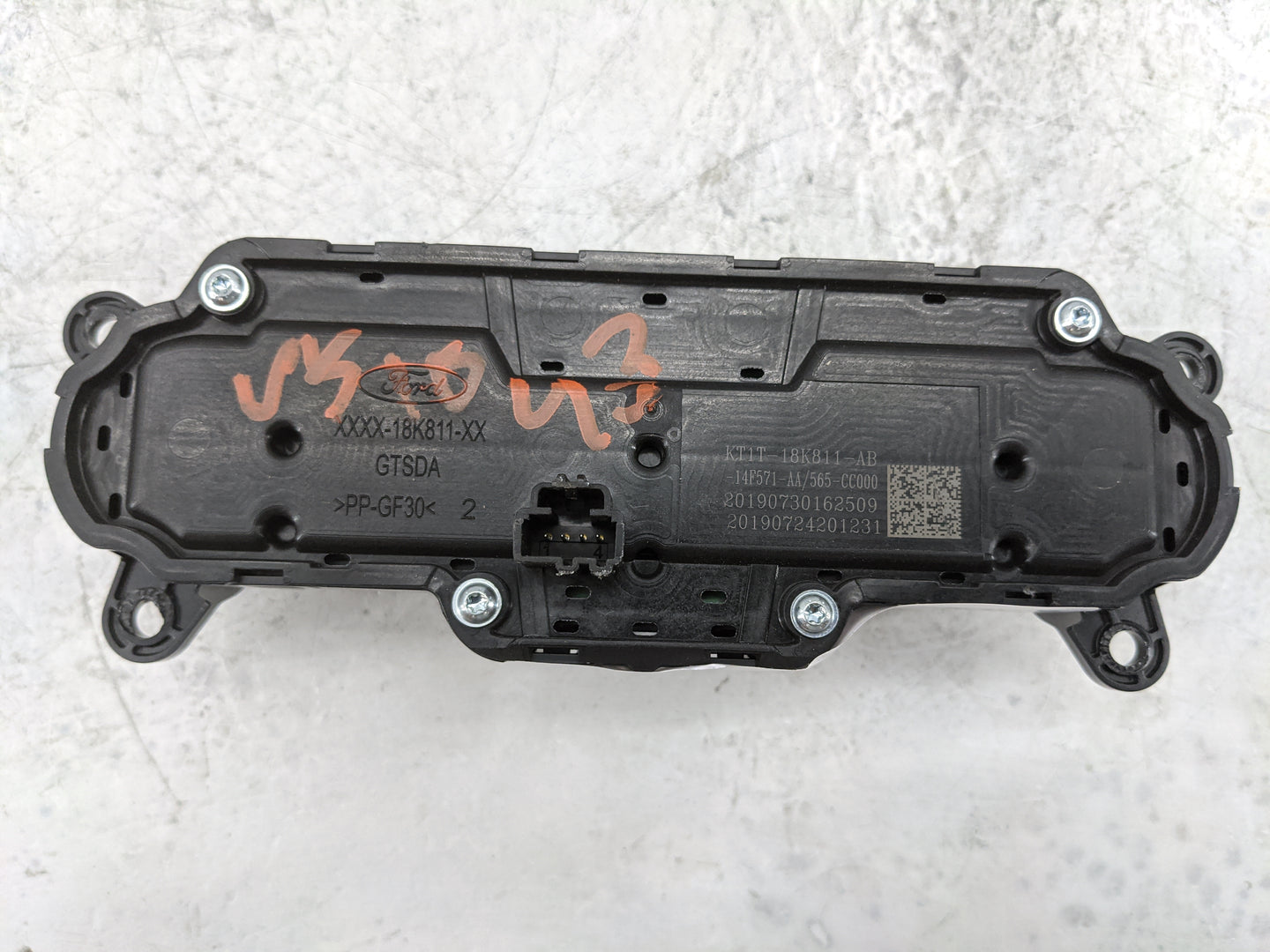 2020 Ford Explorer Radio Control Panel 1478165 - Oemusedautoparts1.com