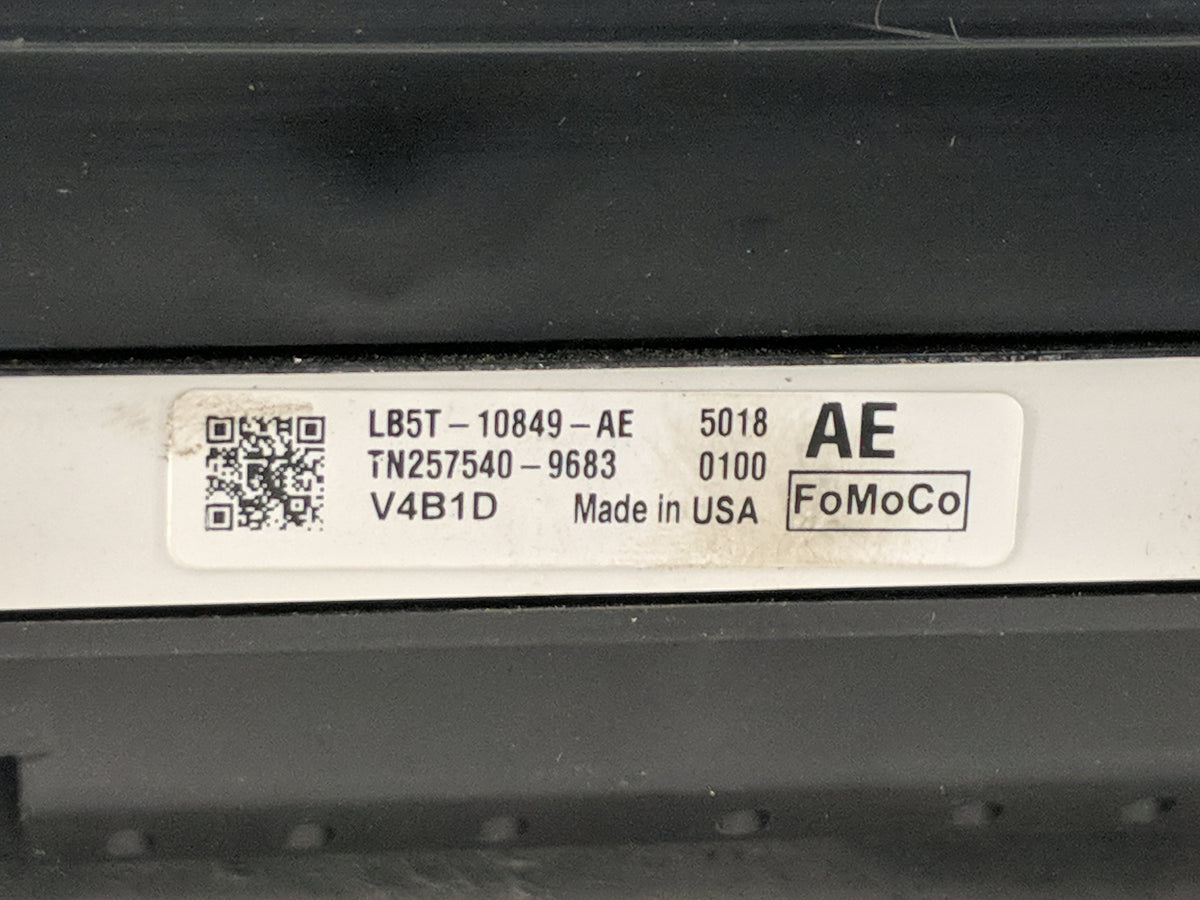 2020-2022 Ford Explorer Instrument Cluster Speedometer Gauges P/N:LB5T-10849-AE Miles: Fits Fits 2020 2021 2022 OEM Used Aut