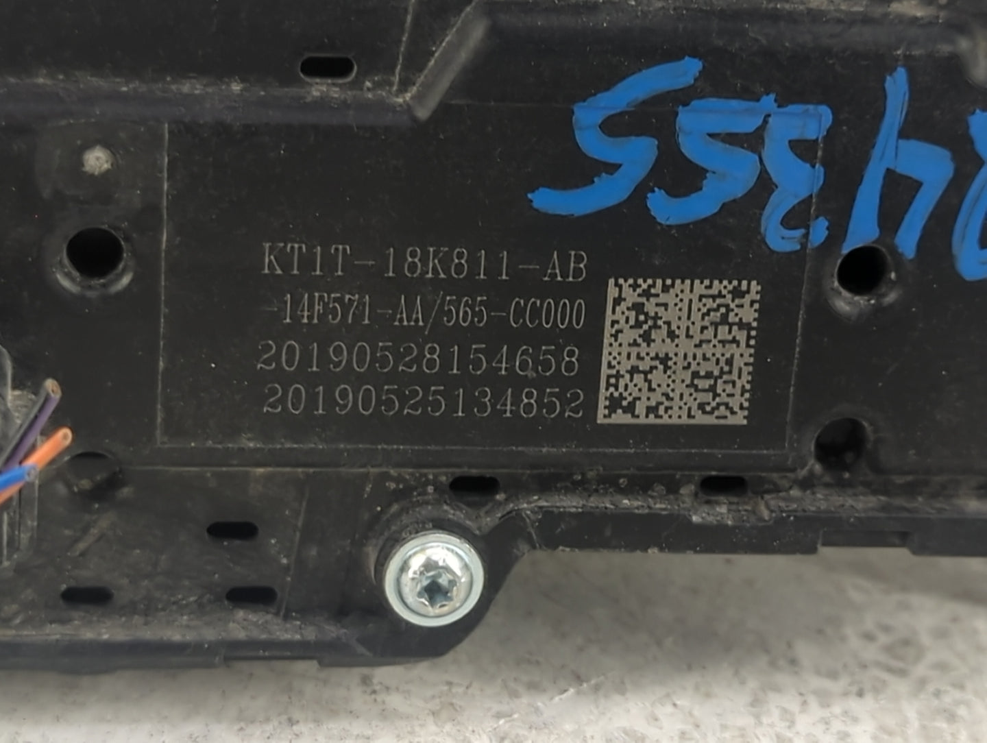 2020 Ford Explorer Radio Control Panel 1494636 - Oemusedautoparts1.com