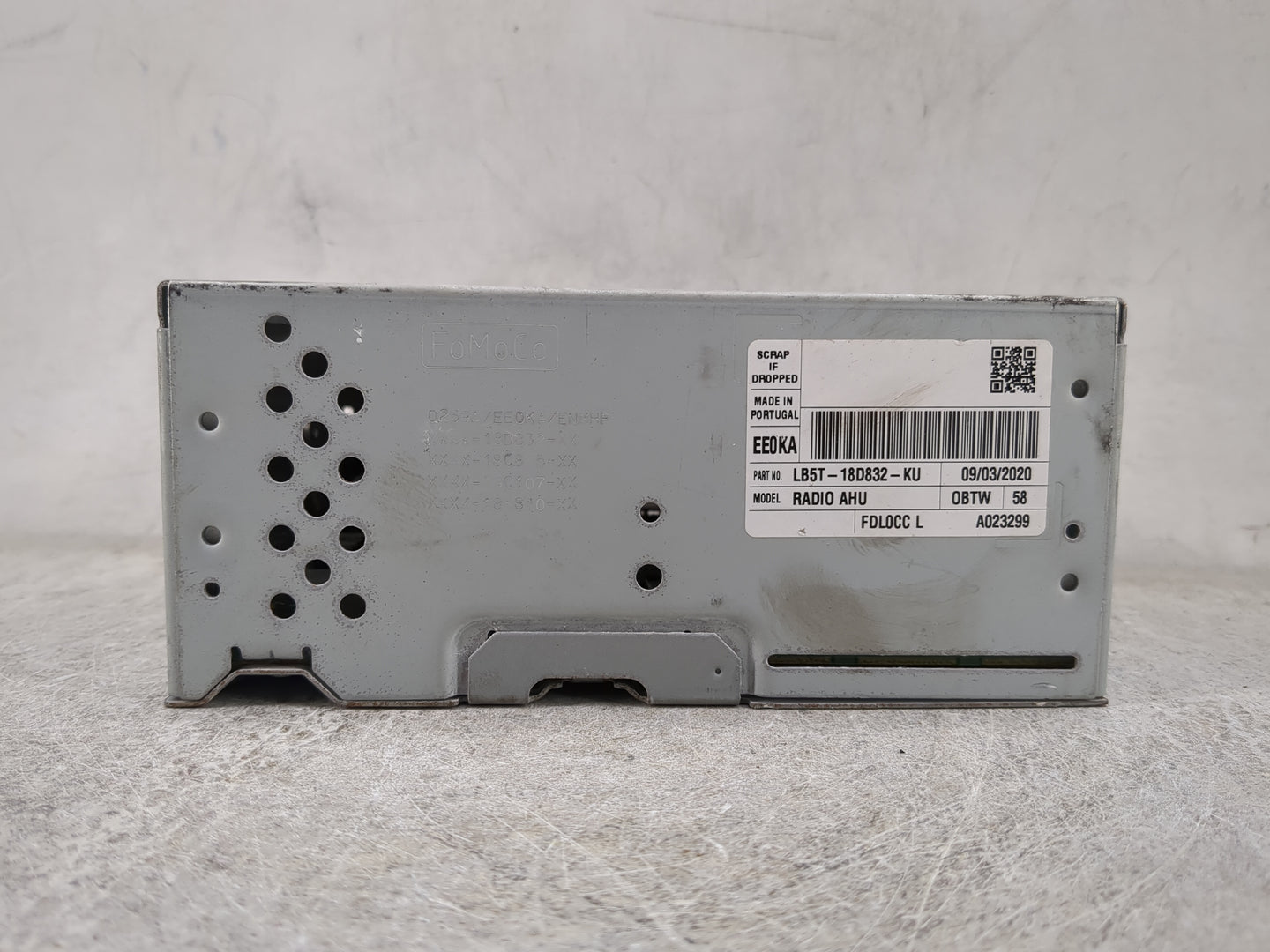 2020-2022 Ford Explorer Radio AM FM Cd Player Receiver Replacement P/N:LB5T-18D832-KU NT8-AHUCHRFORD Fits Fits 2020 2021 202