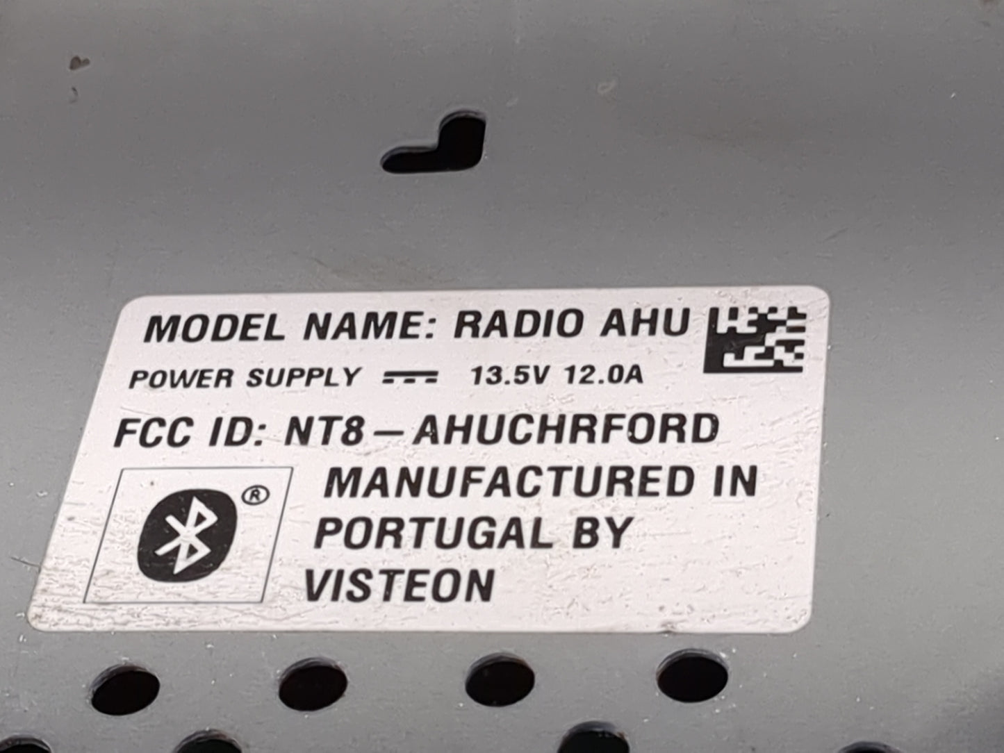 2020-2022 Ford Explorer Radio AM FM Cd Player Receiver Replacement P/N:LB5T-18D832-KU NT8-AHUCHRFORD Fits Fits 2020 2021 202