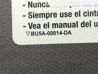 2020 Ford Explorer Sun Visor Shade Replacement Passenger Right Mirror Fits OEM Used Auto Parts - Oemusedautoparts1.com