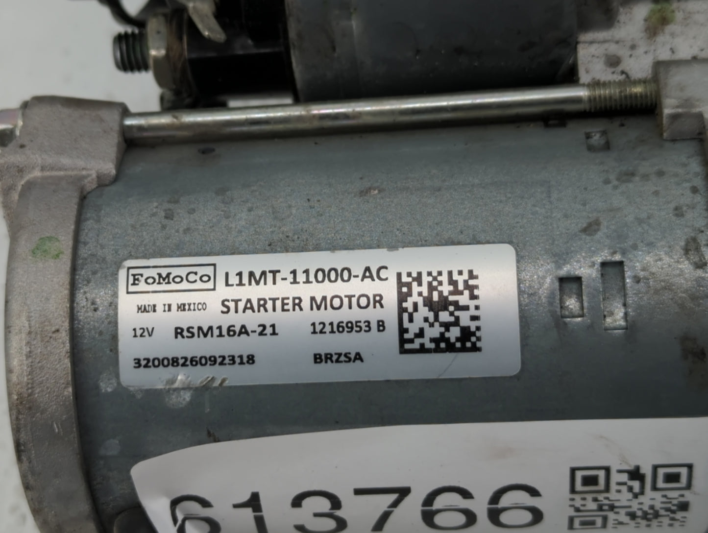 2020-2022 Ford Explorer Car Starter Motor Solenoid OEM P/N:L1MT-11000-AC Fits Fits 2020 2021 2022 OEM Used Auto Parts - Oemu