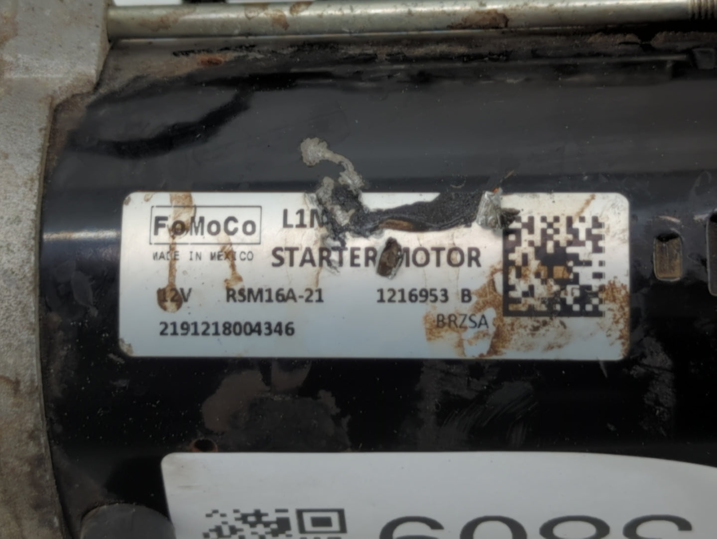 2020-2022 Ford Explorer Car Starter Motor Solenoid OEM P/N:2191218004346 1216953 Fits Fits 2020 2021 2022 OEM Used Auto Part