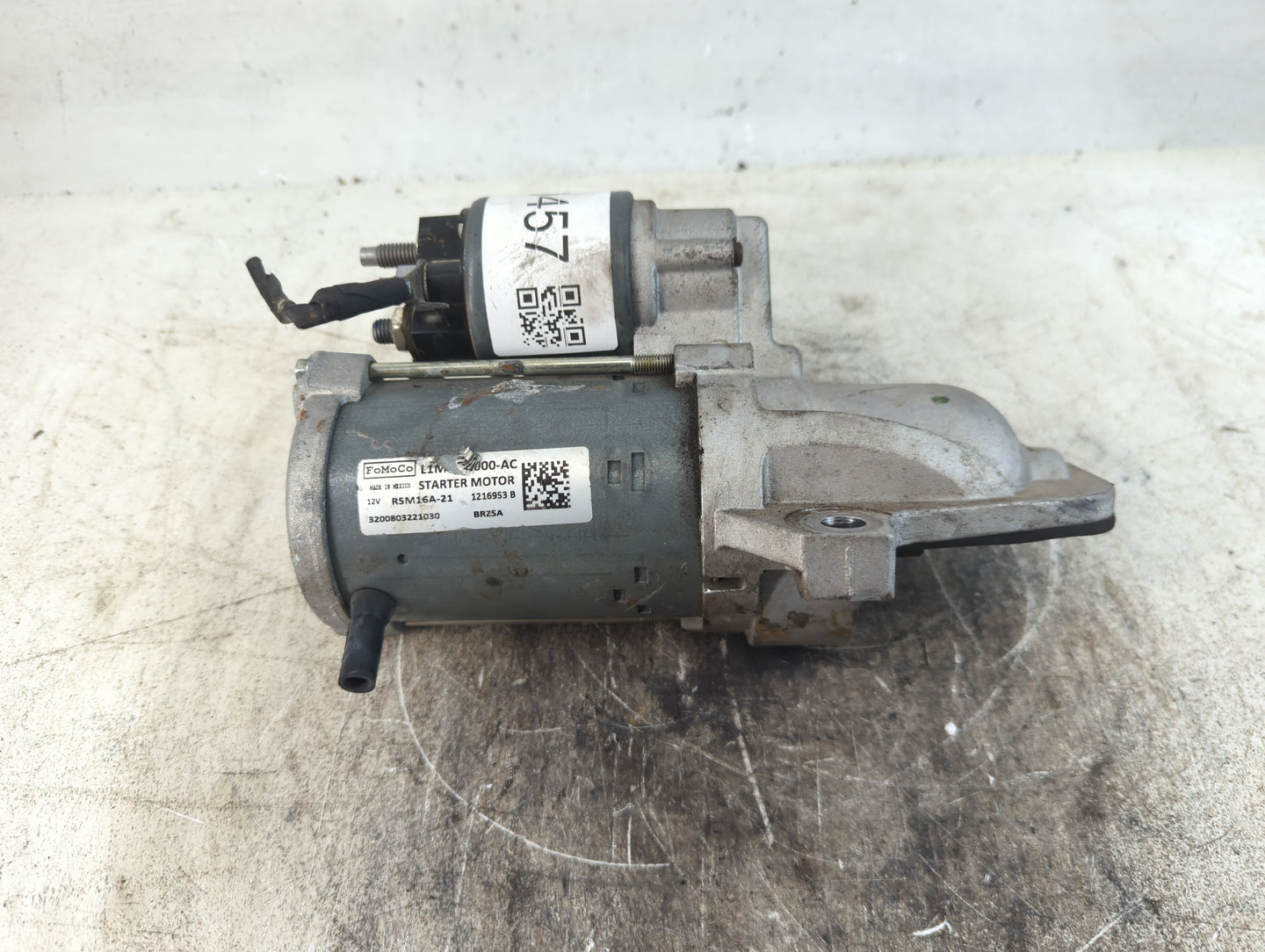 2020-2022 Ford Explorer Car Starter Motor Solenoid OEM P/N:1216953 B Fits Fits 2020 2021 2022 OEM Used Auto Parts - Oemuseda