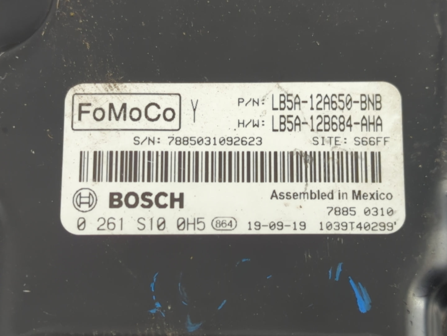 2020-2021 Ford Explorer PCM Engine Control Computer ECU ECM PCU OEM P/N:LB5A-12B684-AHA LB5A-12A650-BNB Fits Fits 2020 2021 