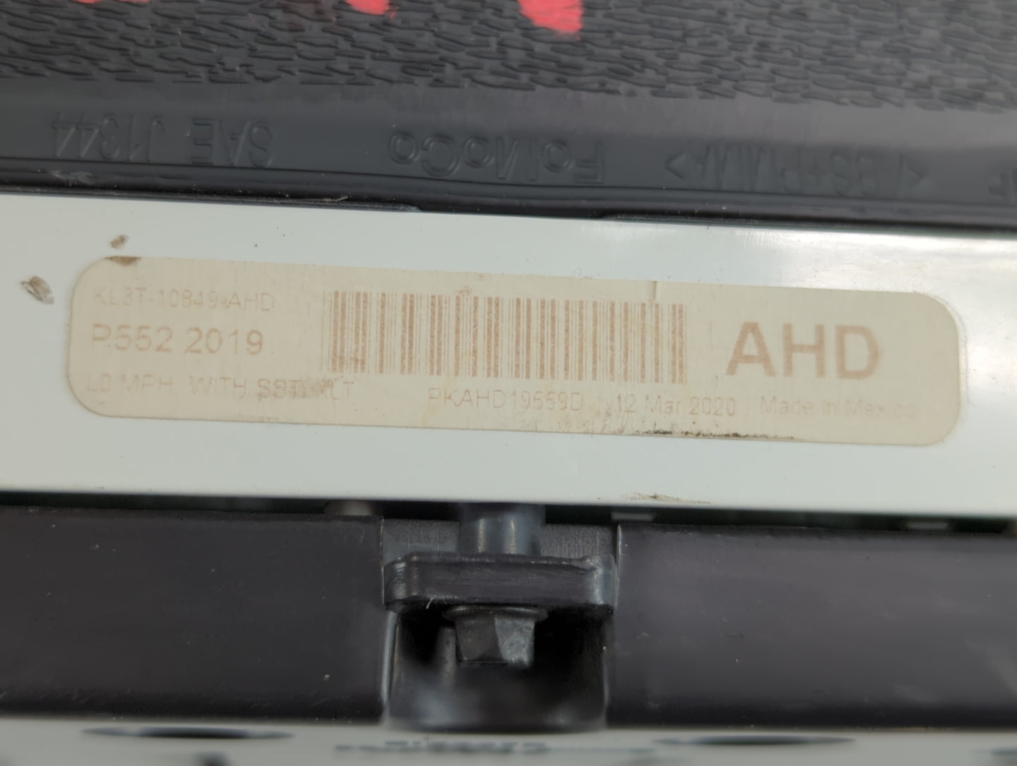 2019-2020 Ford F-150 Instrument Cluster Speedometer Gauges P/N:KL3T-10849-AHD Fits Fits 2019 2020 OEM Used Auto Parts - Oemu