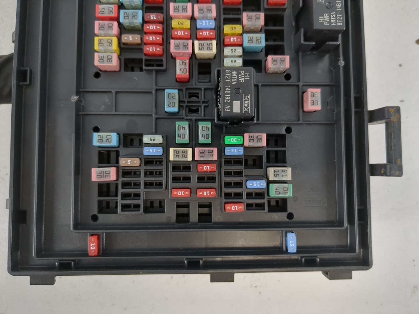 2018-2020 Ford F-150 Fusebox Fuse Box Panel Relay Module P/N:JL3T-14D068-CF Fits Fits 2018 2019 2020 OEM Used Auto Parts - O