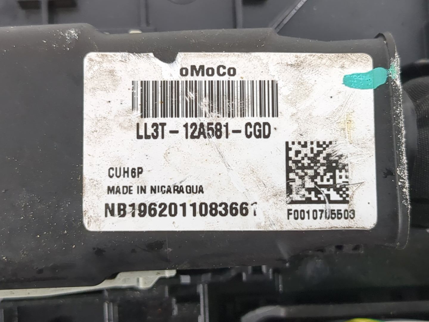 2018-2020 Ford F-150 Fusebox Fuse Box Panel Relay Module P/N:JL3T-14D068-CF Fits Fits 2018 2019 2020 OEM Used Auto Parts - O