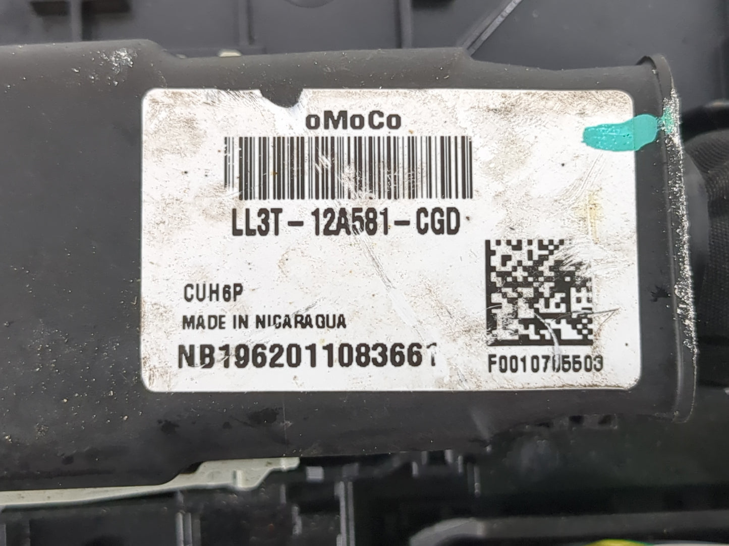 2018-2020 Ford F-150 Fusebox Fuse Box Panel Relay Module P/N:JL3T-14D068-CF Fits Fits 2018 2019 2020 OEM Used Auto Parts - O