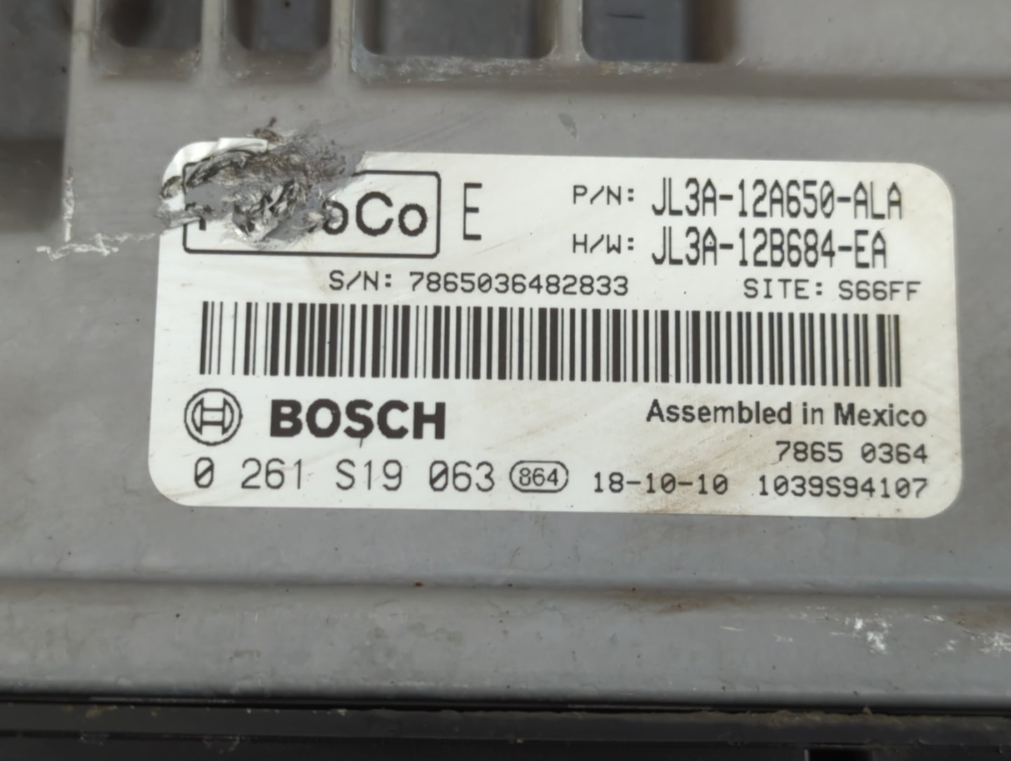 2018-2020 Ford F-150 PCM Engine Control Computer ECU ECM PCU OEM P/N:JL3A-12B684-EA JL3A-12A650-ALA Fits Fits 2018 2019 2020