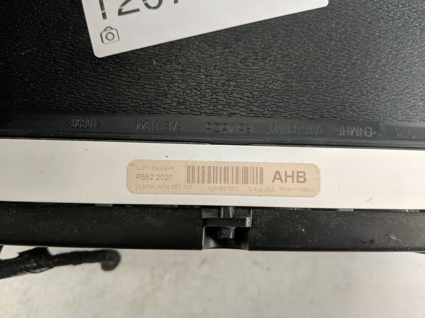 2019-2020 Ford F-150 Instrument Cluster Speedometer Gauges P/N:LL3T-10849-AHB Fits Fits 2019 2020 OEM Used Auto Parts - Oemu