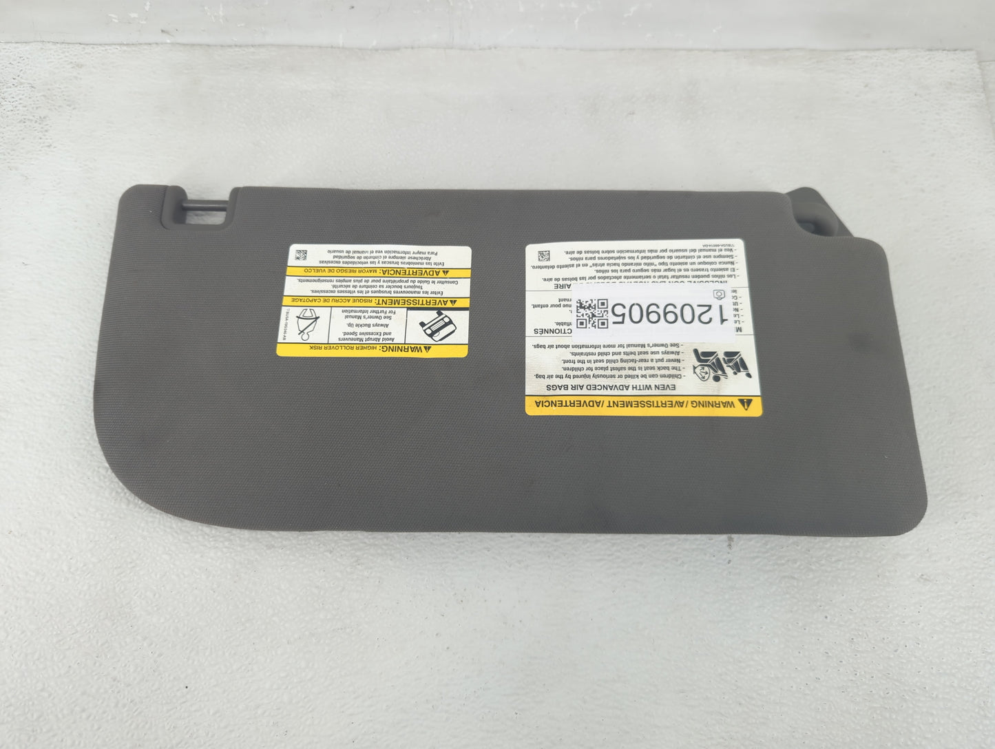 2018-2020 Ford F-150 Sun Visor Shade Replacement Driver Left Mirror Fits Fits 2018 2019 2020 OEM Used Auto Parts - Oemusedau