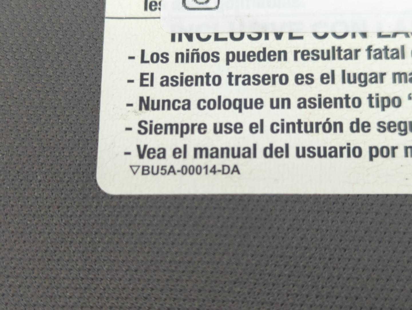 2018-2020 Ford F-150 Sun Visor Shade Replacement Driver Left Mirror Fits Fits 2018 2019 2020 OEM Used Auto Parts - Oemusedau