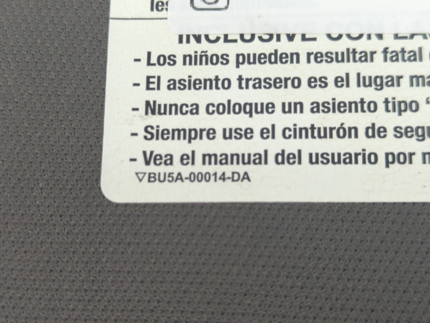 2018-2020 Ford F-150 Sun Visor Shade Replacement Driver Left Mirror Fits Fits 2018 2019 2020 OEM Used Auto Parts - Oemusedau