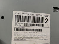 2019-2020 Ford F-150 Radio AM FM Cd Player Receiver Replacement P/N:KL3T-18D832-BJ Fits Fits 2019 2020 OEM Used Auto Parts -