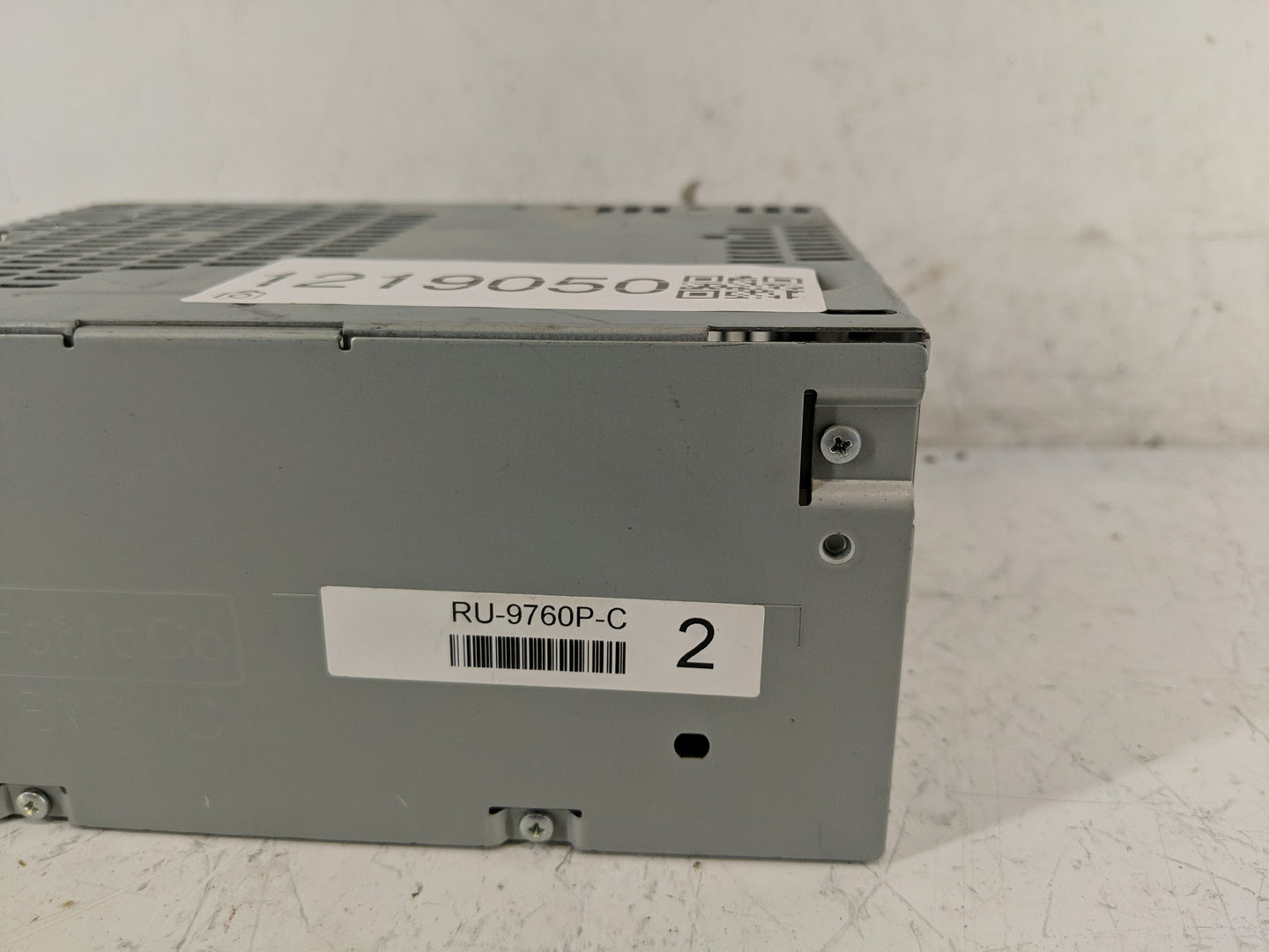 2019-2020 Ford F-150 Radio AM FM Cd Player Receiver Replacement P/N:KL3T-18D832-BJ Fits Fits 2019 2020 OEM Used Auto Parts -